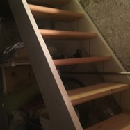 Ny trappe til kælder